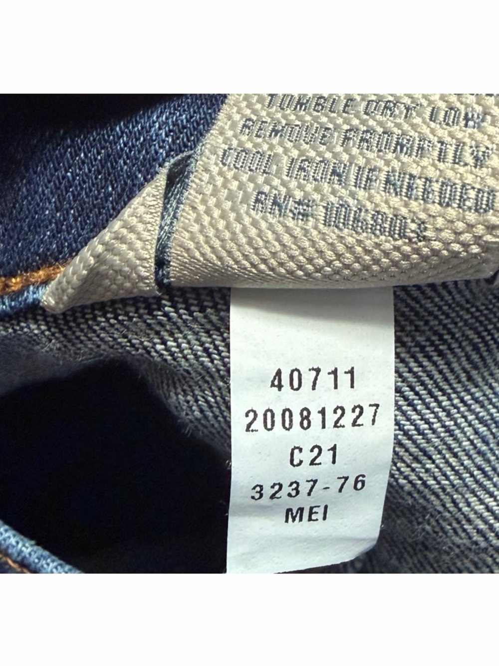Duluth Trading Co High Rise Bootcut Jeans - Picture 4 of 4
